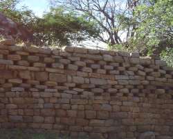 The stone walls of the old city are put under the conservation and recording program in 2000 by the national government The stone walls of the old city are put under the conservation and recording program in 2000 by the national government.
